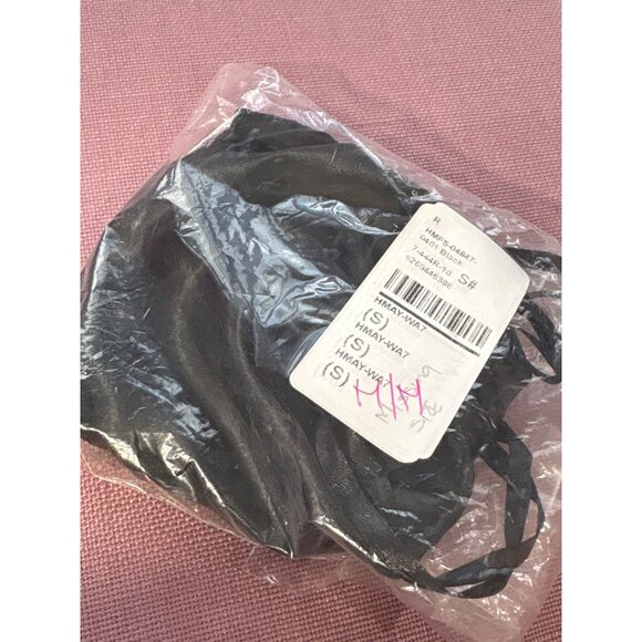 Heaven Mayhem Capsule Belt in Black & Gold Small New Womens Skinny Buckle - Picture 6 of 10